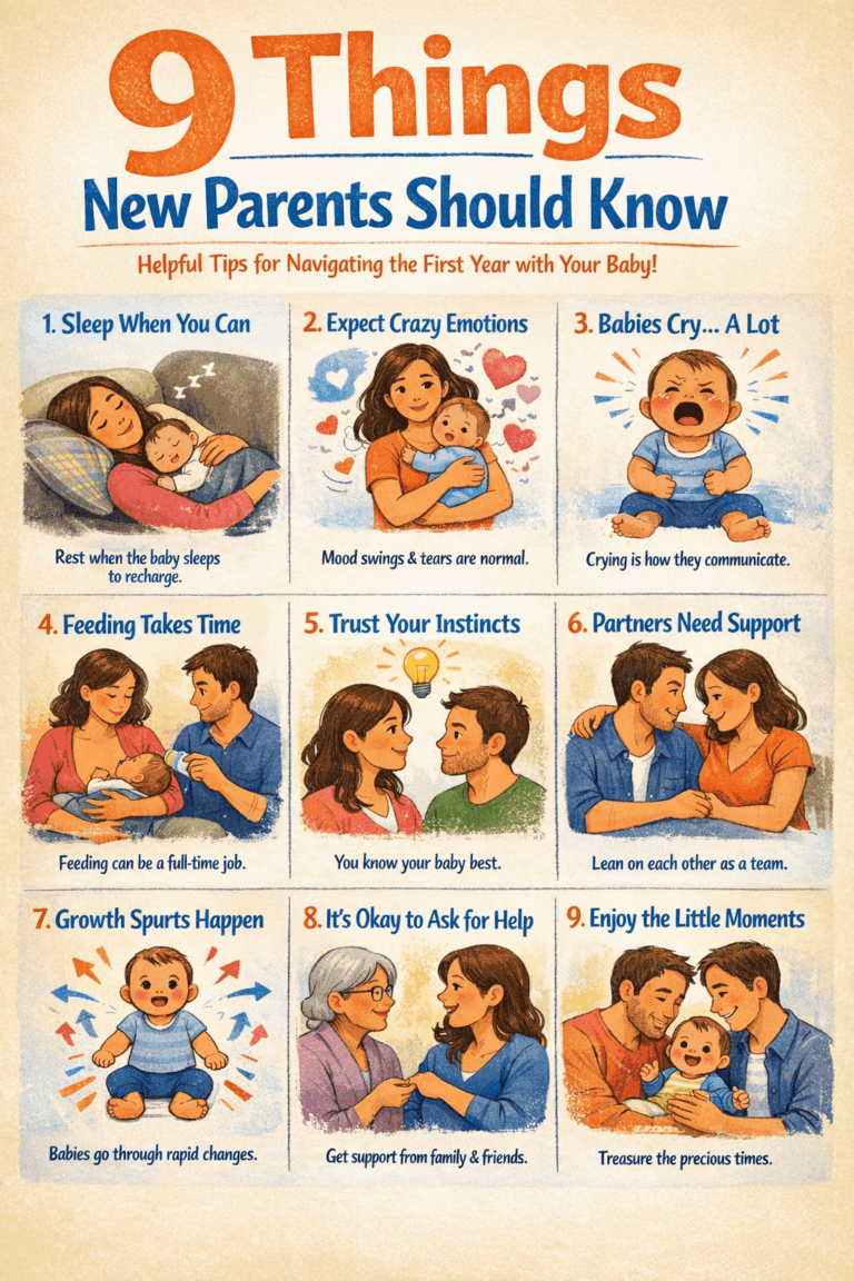 First Year of Parenthood: 9 Essential Things Every New Parent Should Know